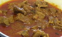 Andhra Style Mutton Curry Recipe Card